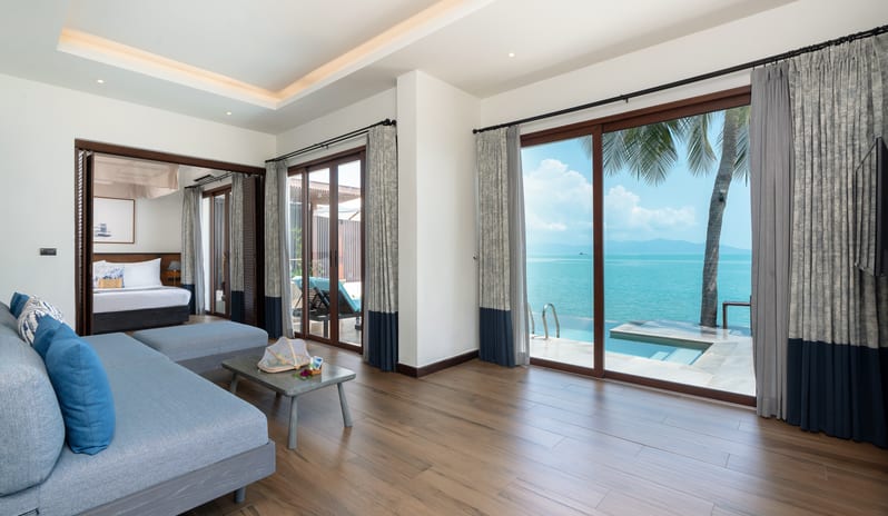 Two Bedroom Beachfront Pool Villa 1